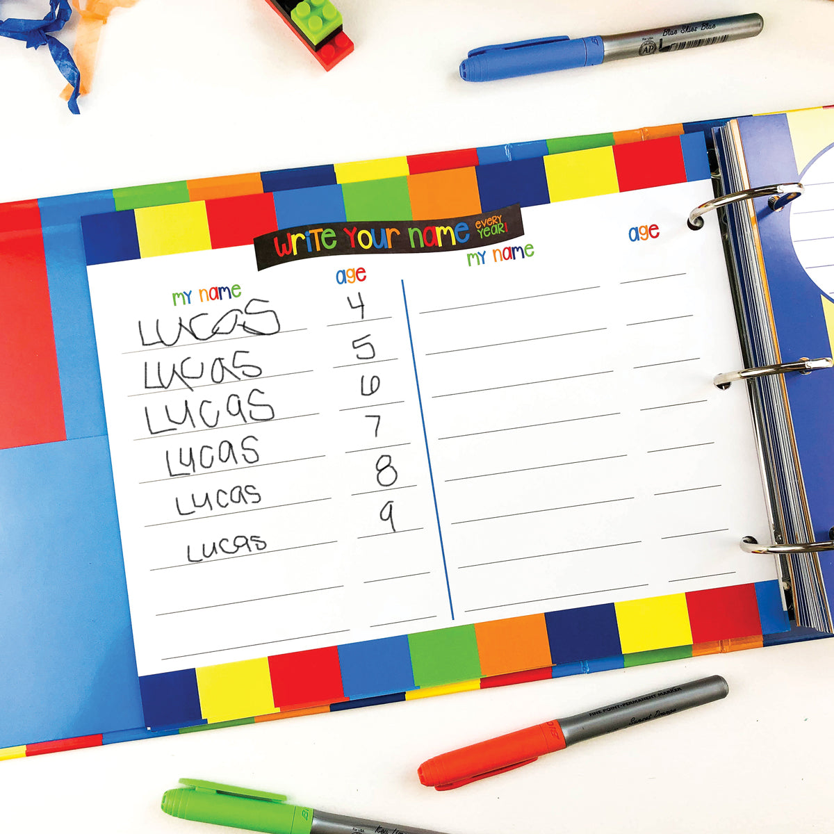 Class Keeper® Easiest School Days Memory Book | (2) Styles Binder by Denise Albright® | Fleurcouture