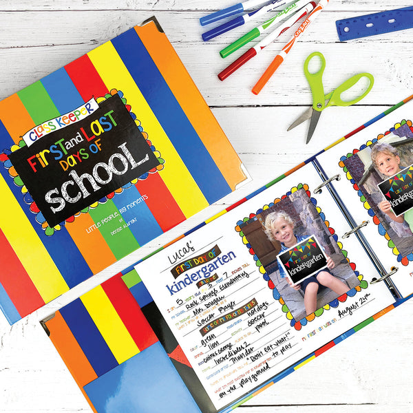 Class Keeper® Easiest School Days Memory Book | (2) Styles Binder by Denise Albright® | Fleurcouture