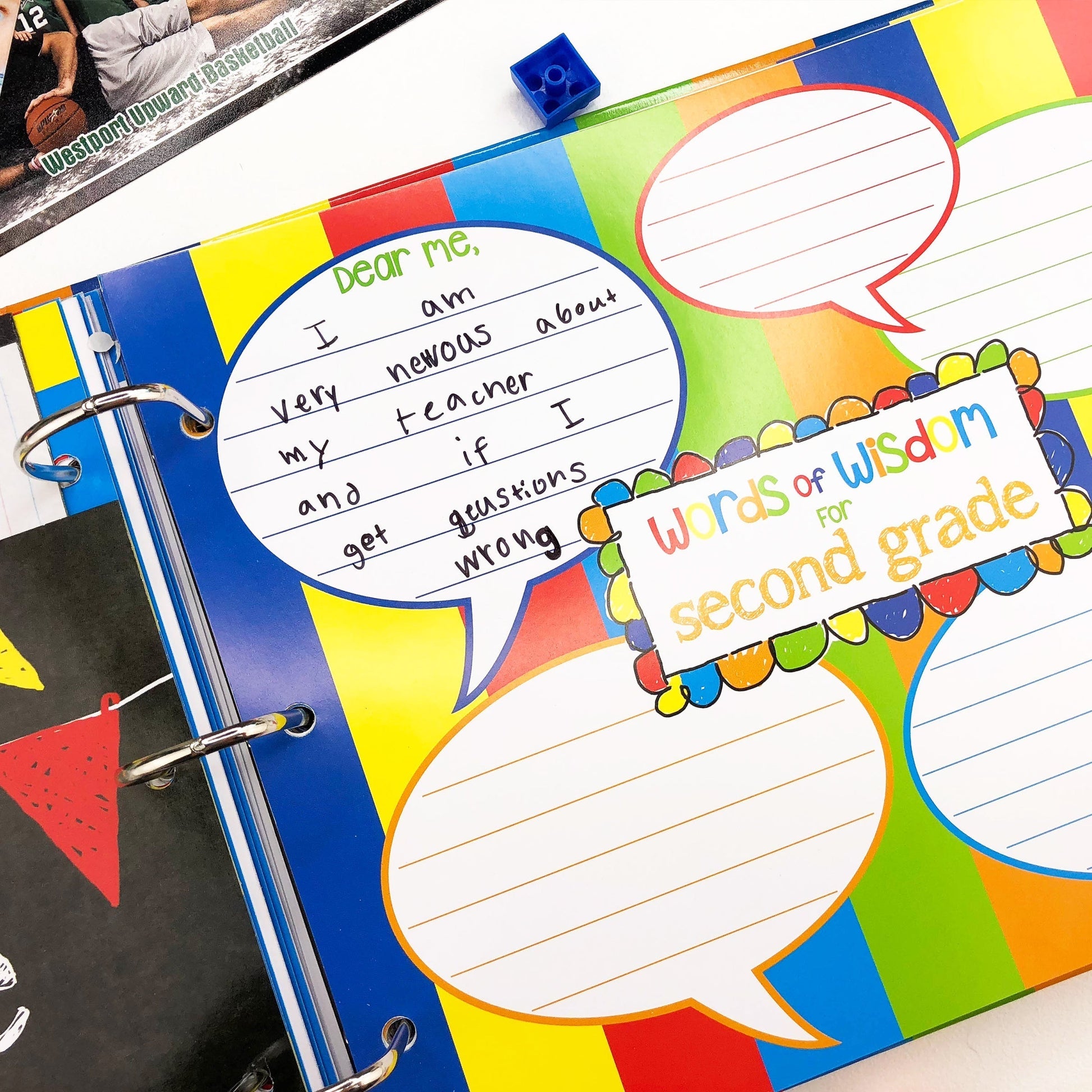 Class Keeper® Easiest School Days Memory Book | (2) Styles Binder by Denise Albright® | Fleurcouture