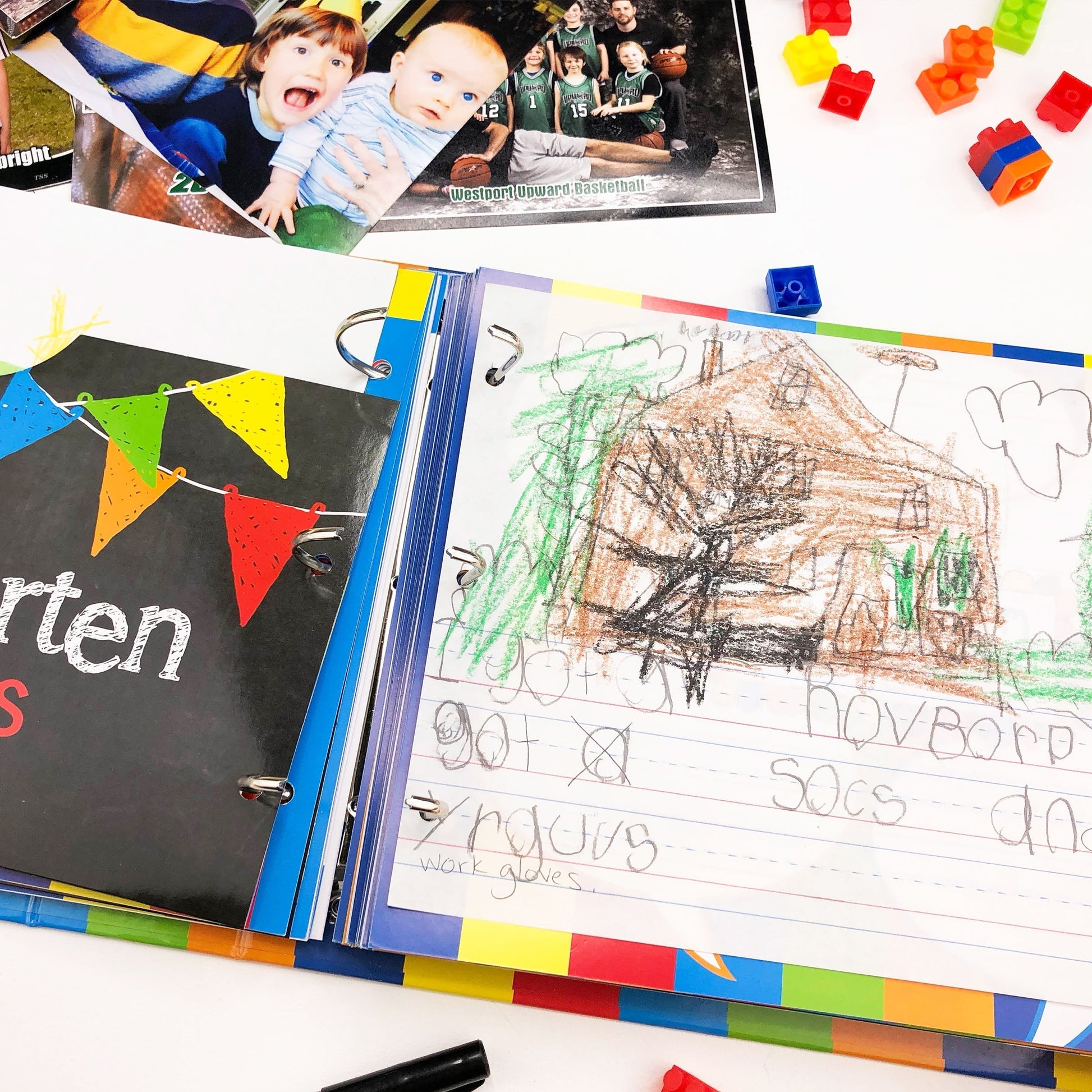 Class Keeper® Easiest School Days Memory Book | (2) Styles Binder by Denise Albright® | Fleurcouture