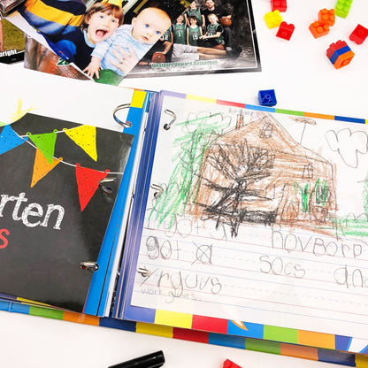 Class Keeper® Easiest School Days Memory Book | (2) Styles Binder by Denise Albright® | Fleurcouture