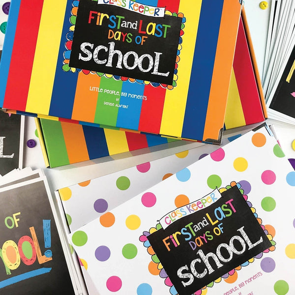 Class Keeper® Easiest School Days Memory Book | (2) Styles Binder by Denise Albright® | Fleurcouture
