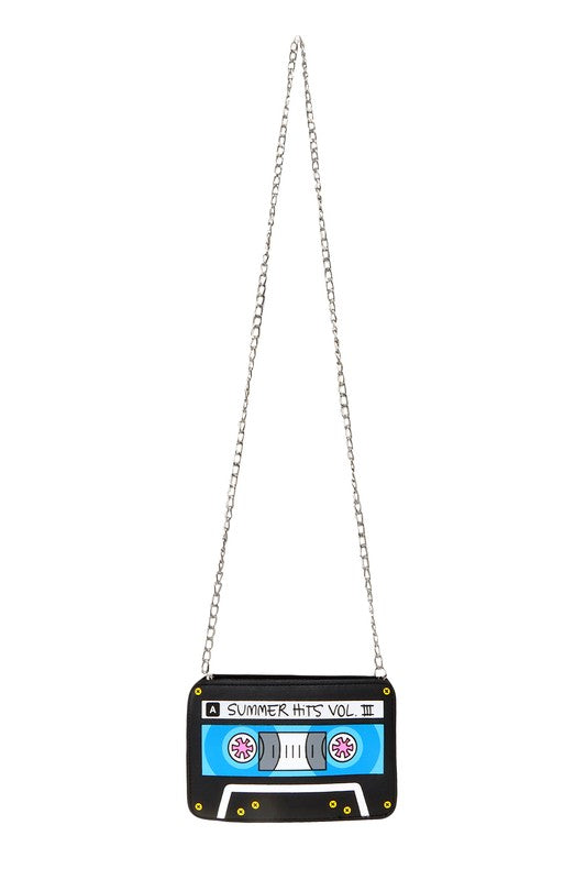 Classic Cassette Tape Bag OS by ICCO ACCESSORIES | Fleurcouture