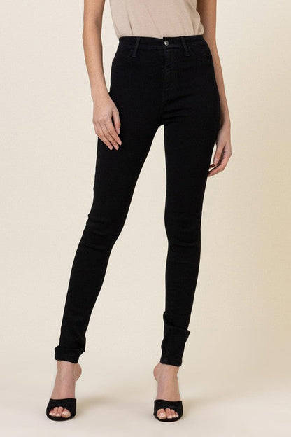 Classic High Waisted Black Skinny Black 1 Women&