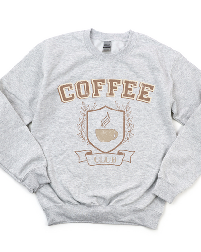 COFFEE CLUB SWEATSHIRT by LL | Fleurcouture