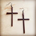 Copper Cross Earrings copper 1 by The Jewelry Junkie | Fleurcouture