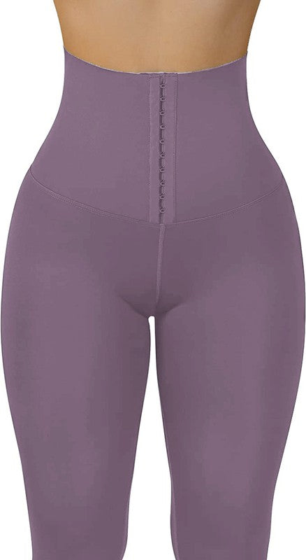 Corset leggings Soft Body Shaper Mauve S by OTOS Active | Fleurcouture