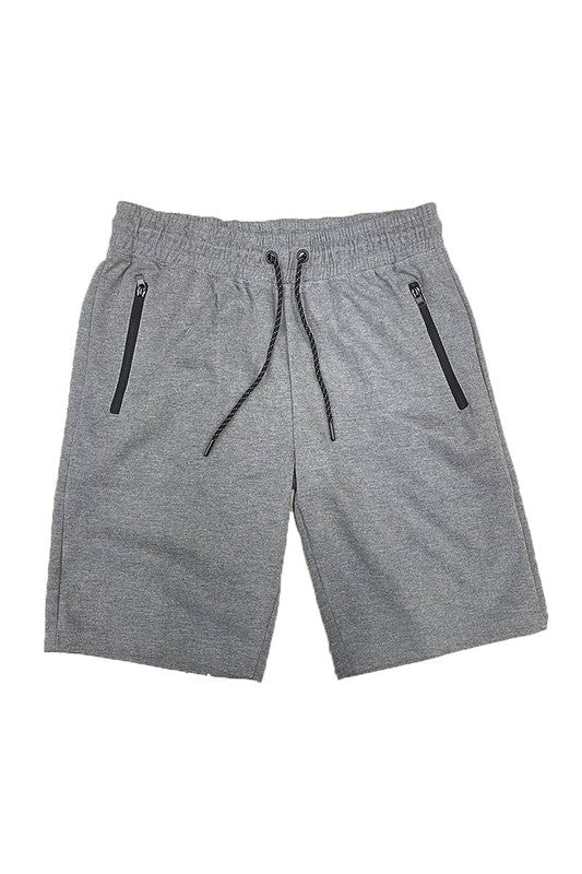 COTTON BLEND LOUNGE SWEAT SHORTS Men&