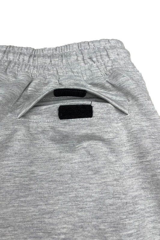 COTTON BLEND LOUNGE SWEAT SHORTS Men&