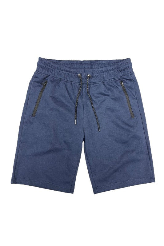 COTTON BLEND LOUNGE SWEAT SHORTS Men&