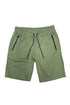 COTTON BLEND LOUNGE SWEAT SHORTS OLIVE S Men&