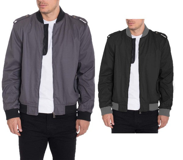 Cotton Casual Bomber Jacket Men&