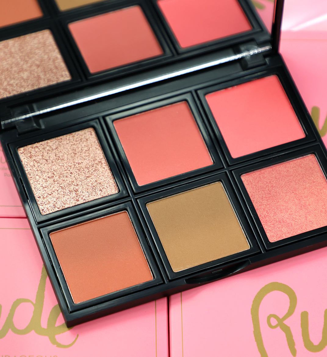 Courageous Blush Palette Face Palettes by Rude Cosmetics | Fleurcouture