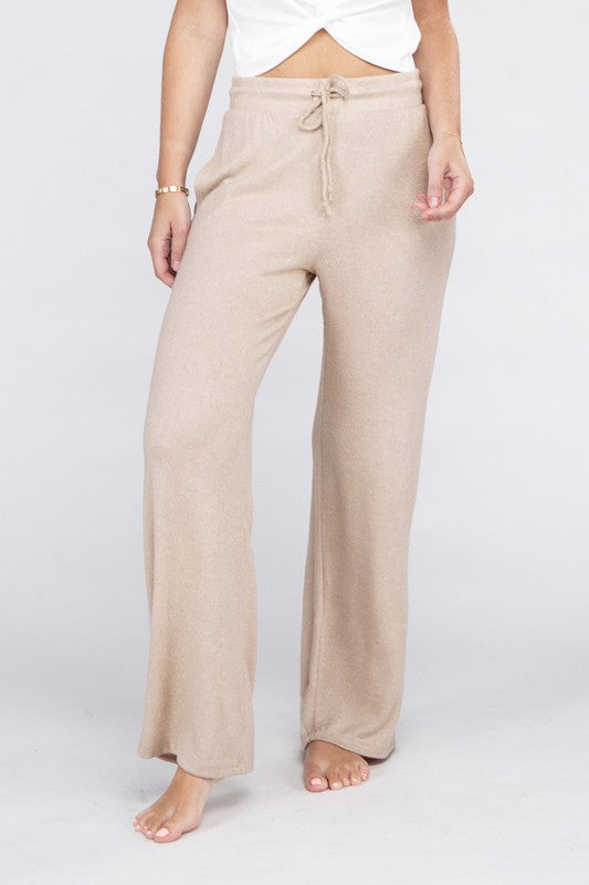 Cozy Terry Lounge Pants by Ambiance Apparel | Fleurcouture