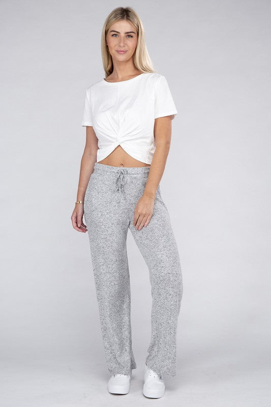 Cozy Terry Lounge Pants by Ambiance Apparel | Fleurcouture