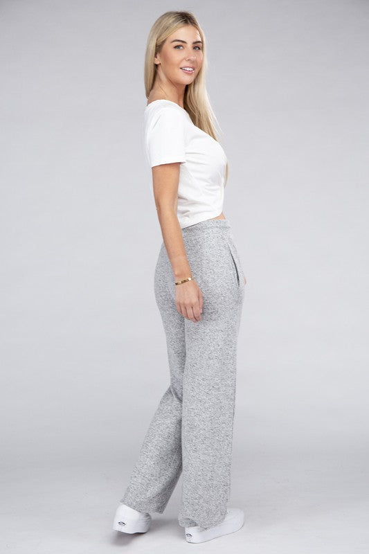 Cozy Terry Lounge Pants by Ambiance Apparel | Fleurcouture