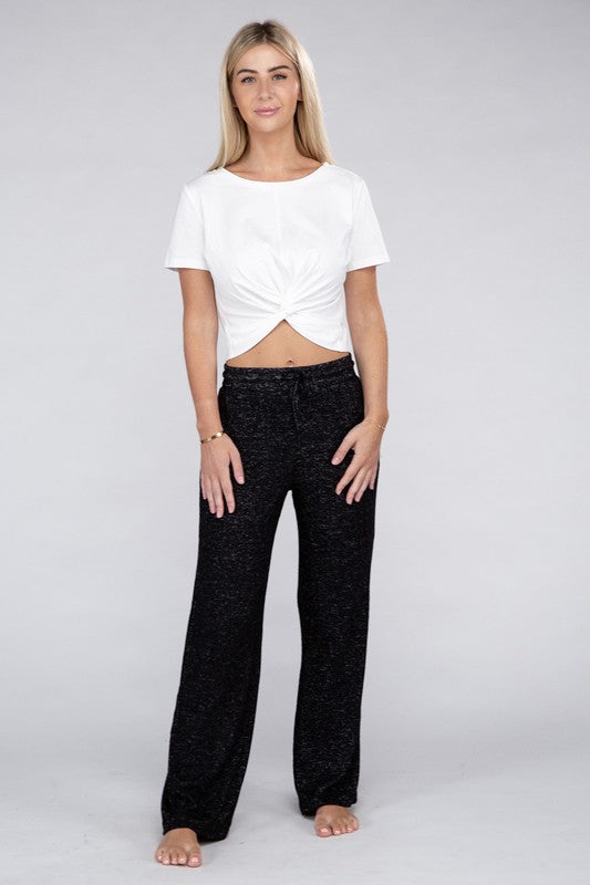 Cozy Terry Lounge Pants by Ambiance Apparel | Fleurcouture