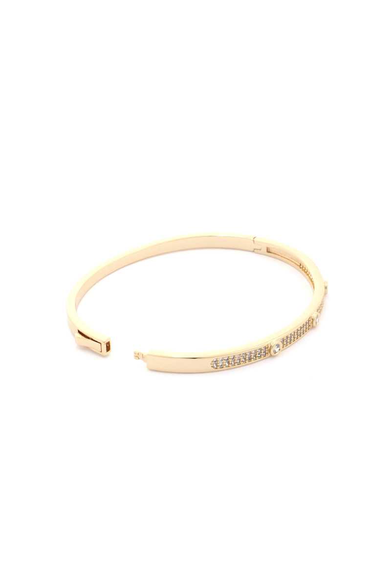 Cubic Zirconia Encrusted Bracelet by Fleurcouture | Fleurcouture