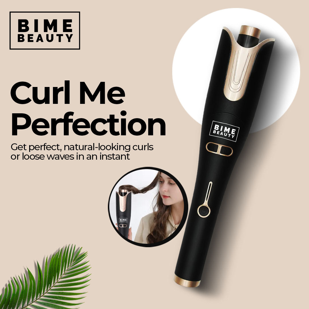 Curl Me Perfection Automatic Hair Curler Hair Iron by BimeBeauty | Fleurcouture