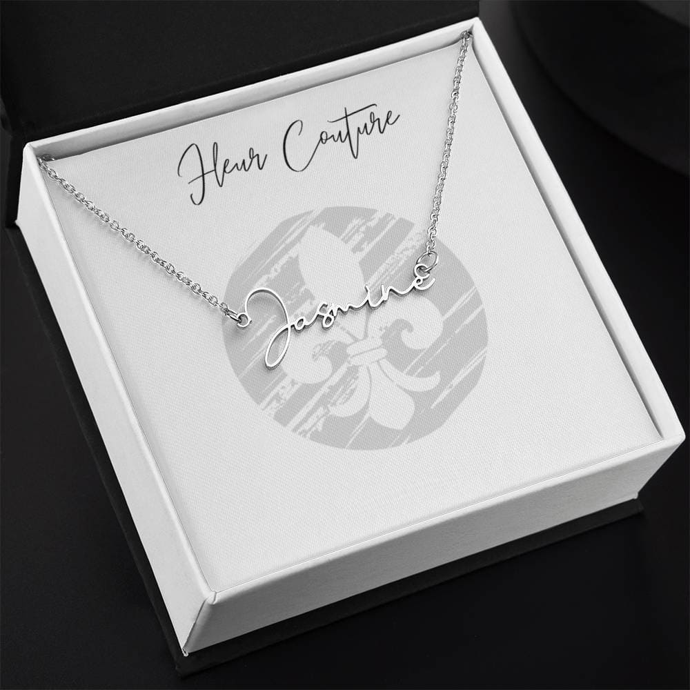 Custom name necklace Jewelry by ShineOn Fulfillment | Fleurcouture