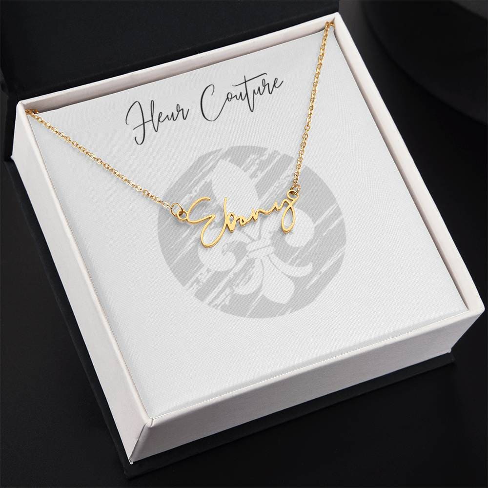 Custom name necklace Jewelry by ShineOn Fulfillment | Fleurcouture