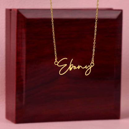 Custom name necklace Jewelry by ShineOn Fulfillment | Fleurcouture