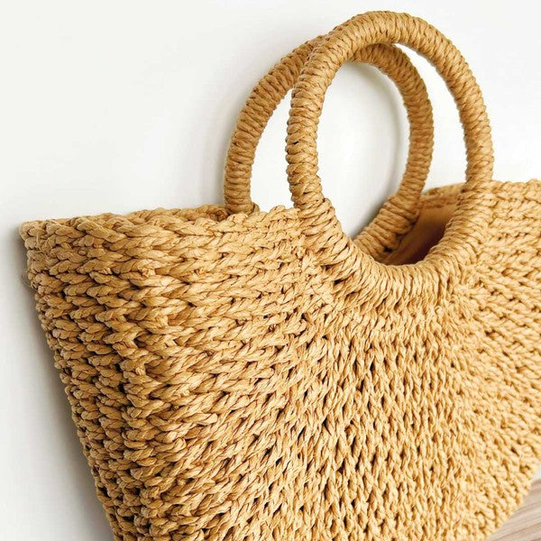 Cyrus Beach Bag Khaki OS by ClaudiaG Collection | Fleurcouture