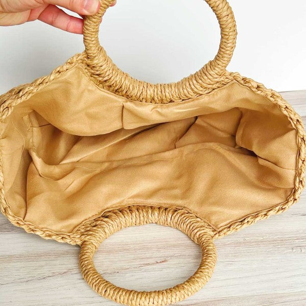 Cyrus Beach Bag Khaki OS by ClaudiaG Collection | Fleurcouture