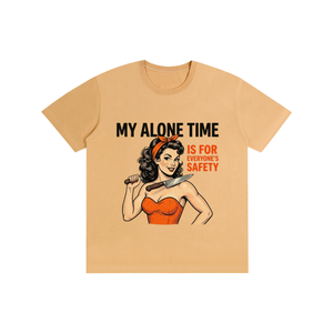 Myalonetime,foreveryonessafety,funny,sarcastic,retro,1950s,tee,tahirt