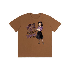 Imnotrude,imnotrudeijustsaywhatyourethinking,tee,tshirt,sarcastic,funny,retro,1950s
