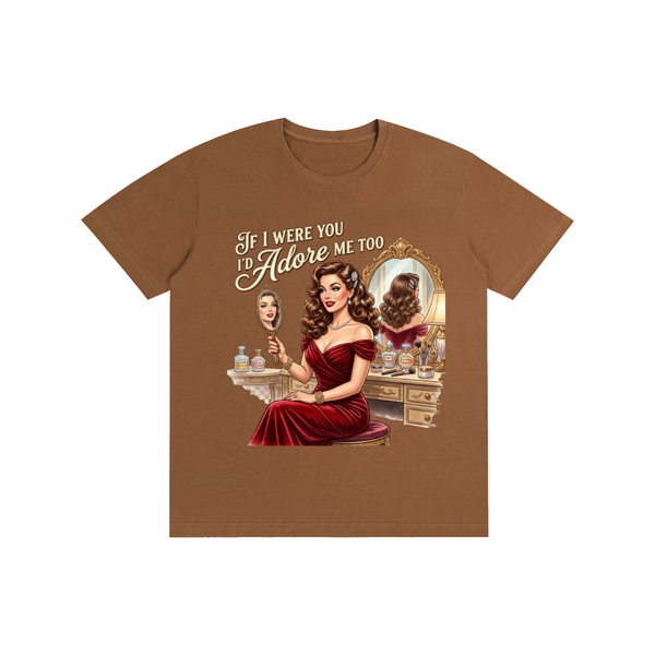 Ifiwereyouidadoremetoo,funny,sarcastic,retro,1950s,tee,tshirt