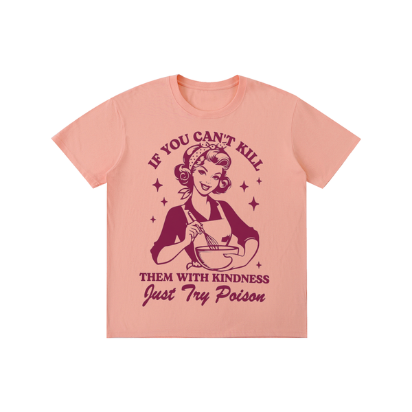Retro,1950s,funny,sarcastic,killemwithkindness,tee,tshirt