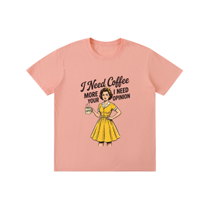 Ineedcoffeemore,funny,sarcastic,retro,1950s,tee,tshirt