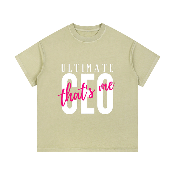 Vintage Wash Cotton T-Shirt