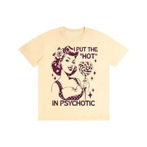 Retro,1950s,funny,sarcastic,tee,tshirt,Iputthehotin