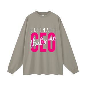Oversized Unisex Long Sleeve T-Shirt