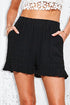 Dahlia Shorts BLACK S by La Miel | Fleurcouture