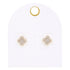 Dainty Moroccan Shape Post Earring by Fleurcouture | Fleurcouture