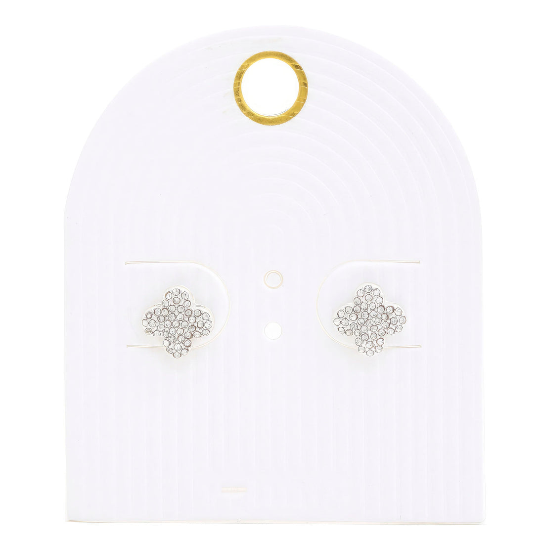 Dainty Moroccan Shape Post Earring by Fleurcouture | Fleurcouture