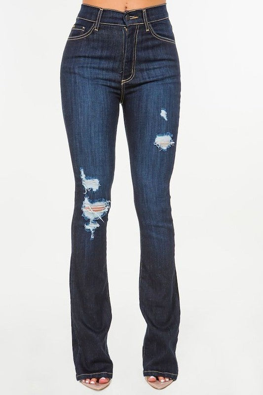 Daisy Boot Cut Jean Dark Wash by GJG Denim | Fleurcouture