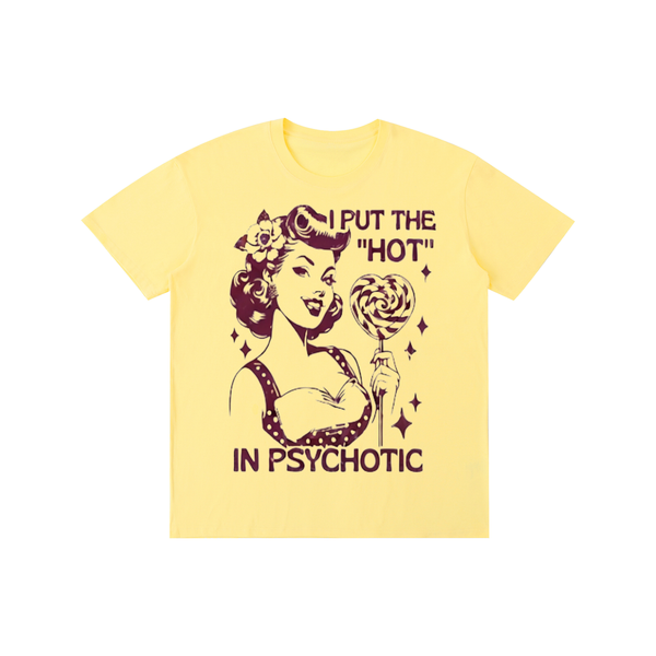 Retro,1950s,funny,sarcastic,tee,tshirt,Iputthehotin