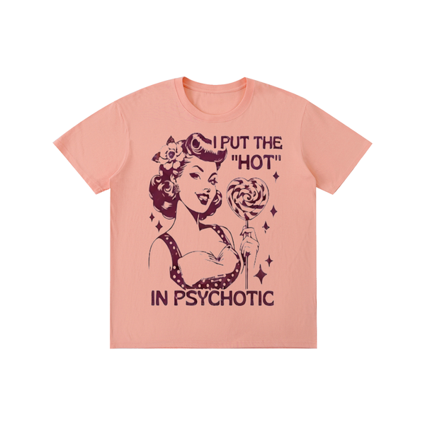 Retro,1950s,funny,sarcastic,tee,tshirt,Iputthehotin