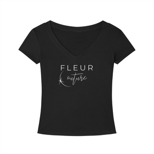 Tencel Slim Fit V-Neck T-Shirt
