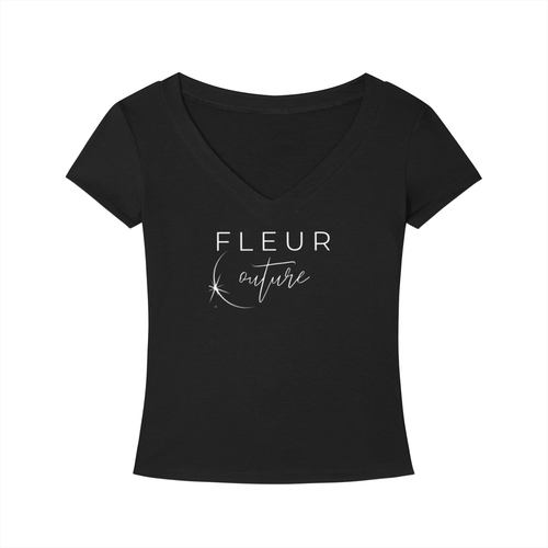Tencel Slim Fit V-Neck T-Shirt