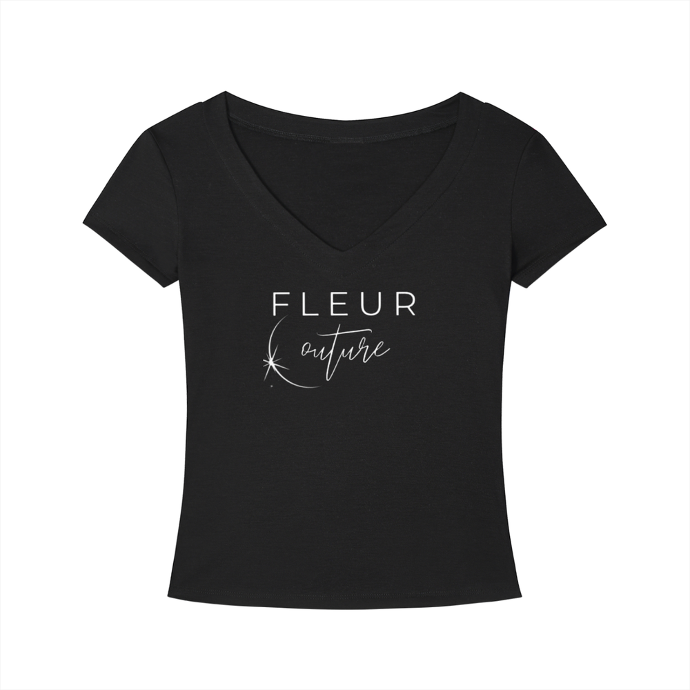 Tencel Slim Fit V-Neck T-Shirt