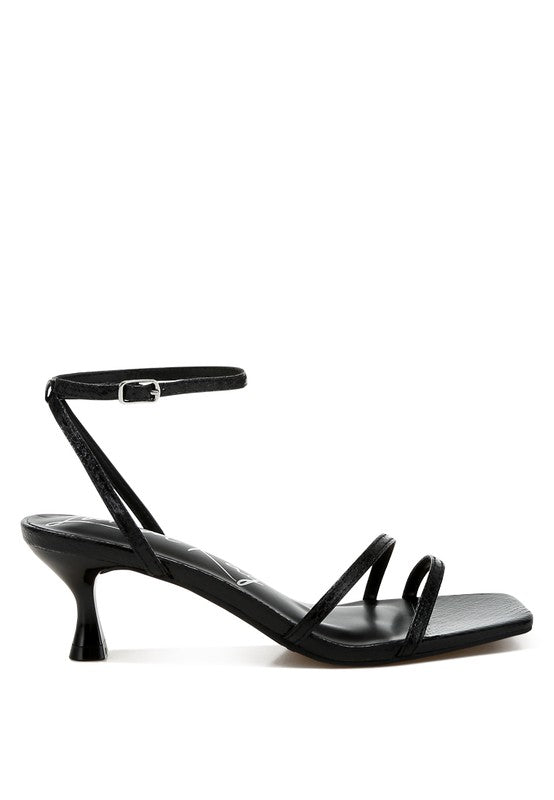 Deacon Faux Leather Strappy Sandals by Rag Company | Fleurcouture