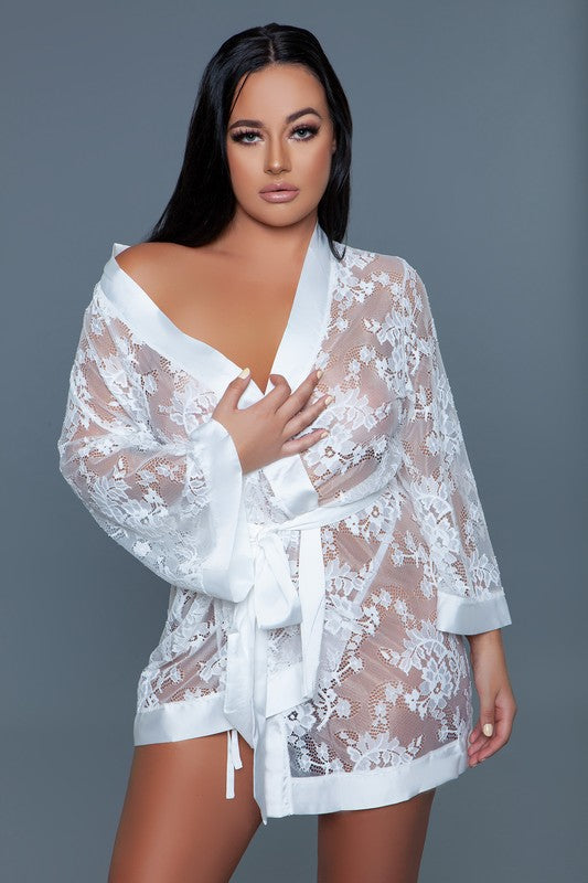 Delia Robe White by BE WICKED | Fleurcouture