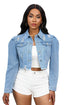 DENIM JACKET BLUE L by By Claude | Fleurcouture