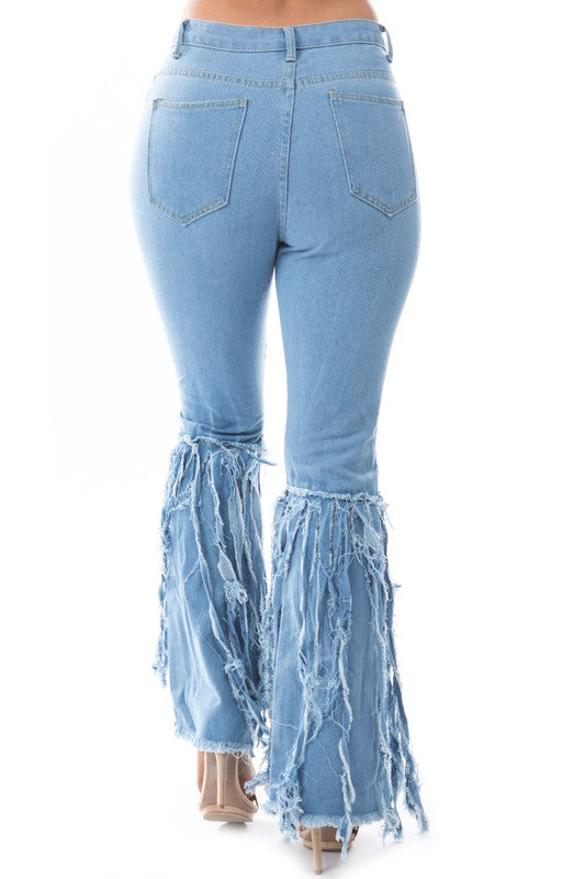 DENIM JEANS LIGHT BLUE by By Claude | Fleurcouture