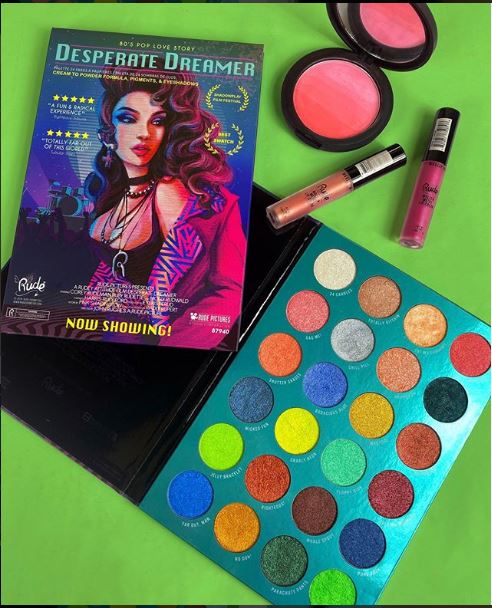 Desperate Dreamer - 24 Eyeshadow Palette Eyeshadow Palette by Rude Cosmetics | Fleurcouture